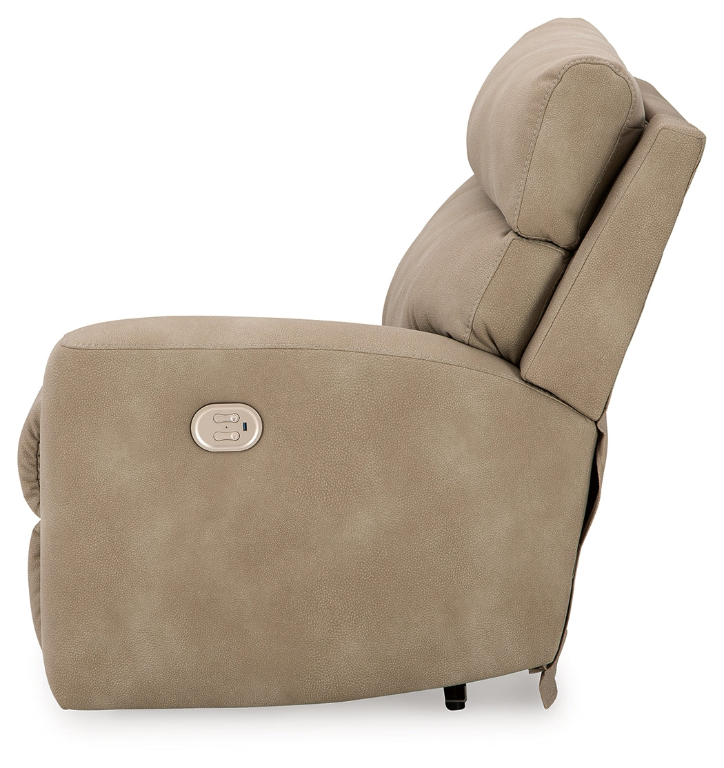 Next-Gen DuraPella Sand 6-Piece Power Reclining Sectional
