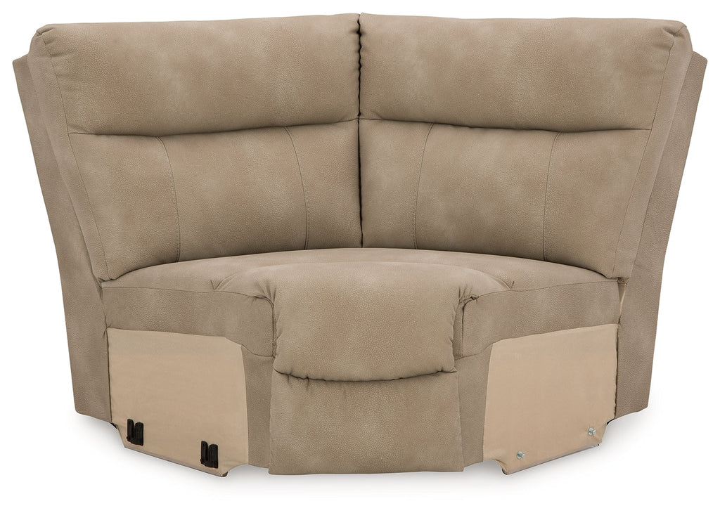 Next-Gen DuraPella Sand 6-Piece Power Reclining Sectional
