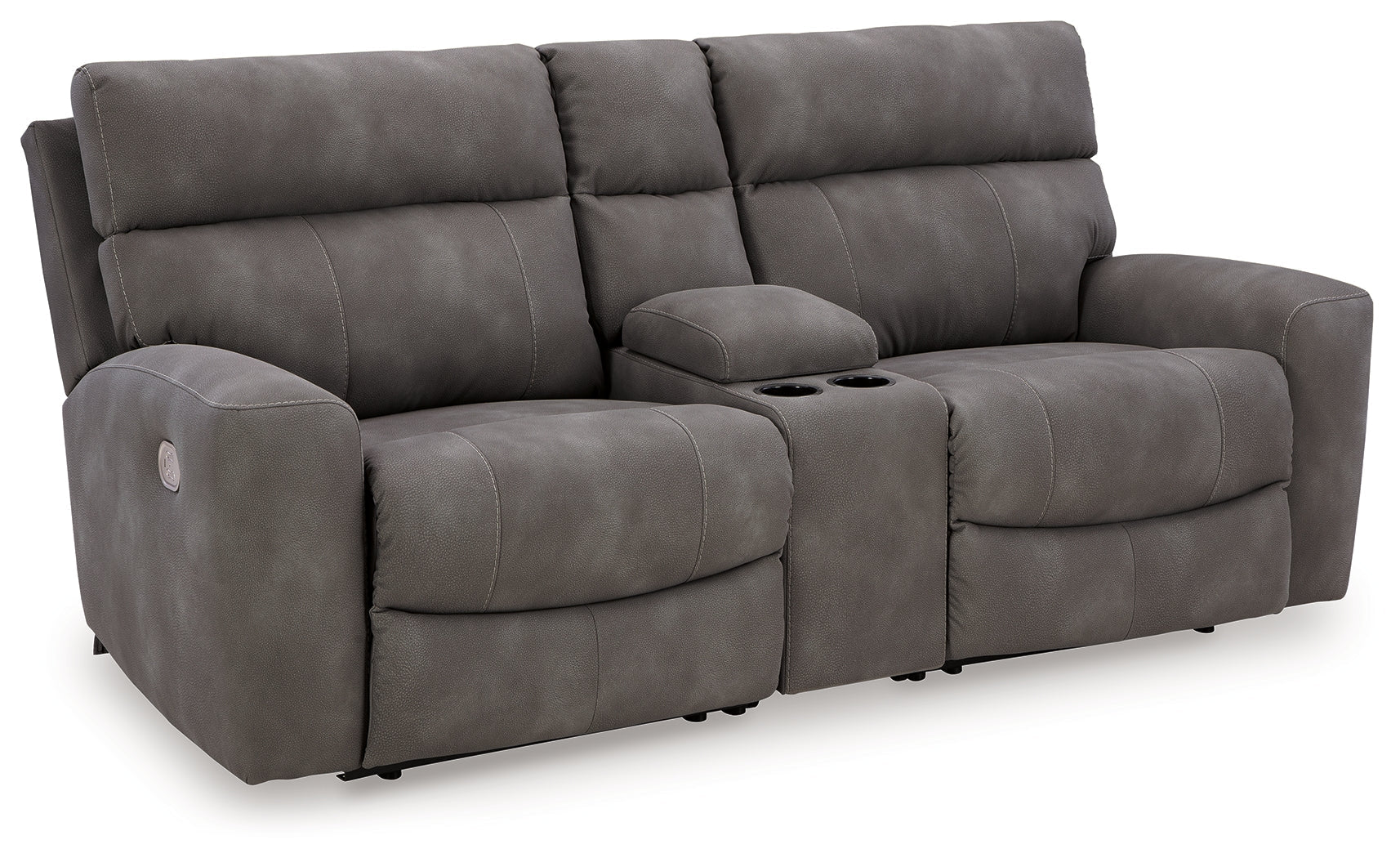 Next-Gen DuraPella 3 Pc Power Reclining Sectional Loveseat, Slate