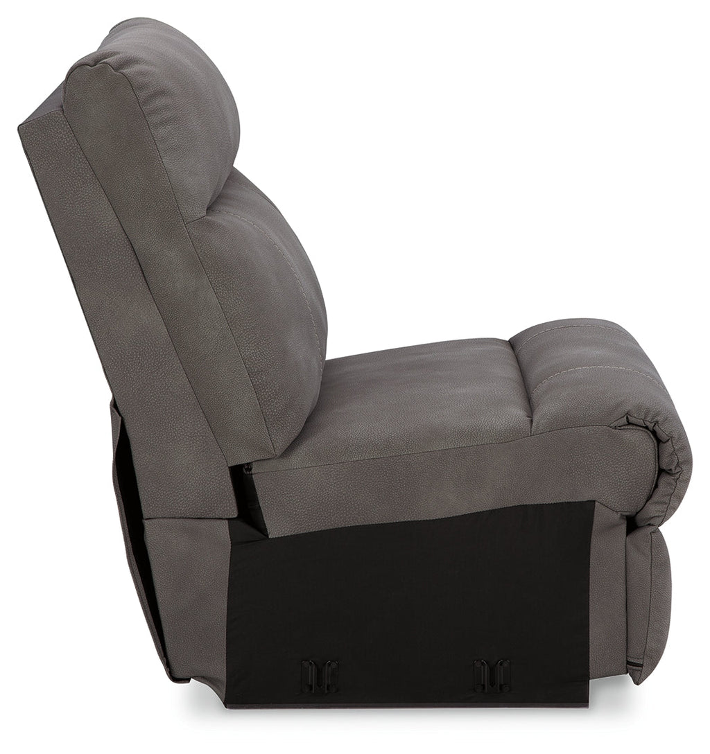 Next-Gen DuraPella Slate 4-Piece Power Reclining Sectional