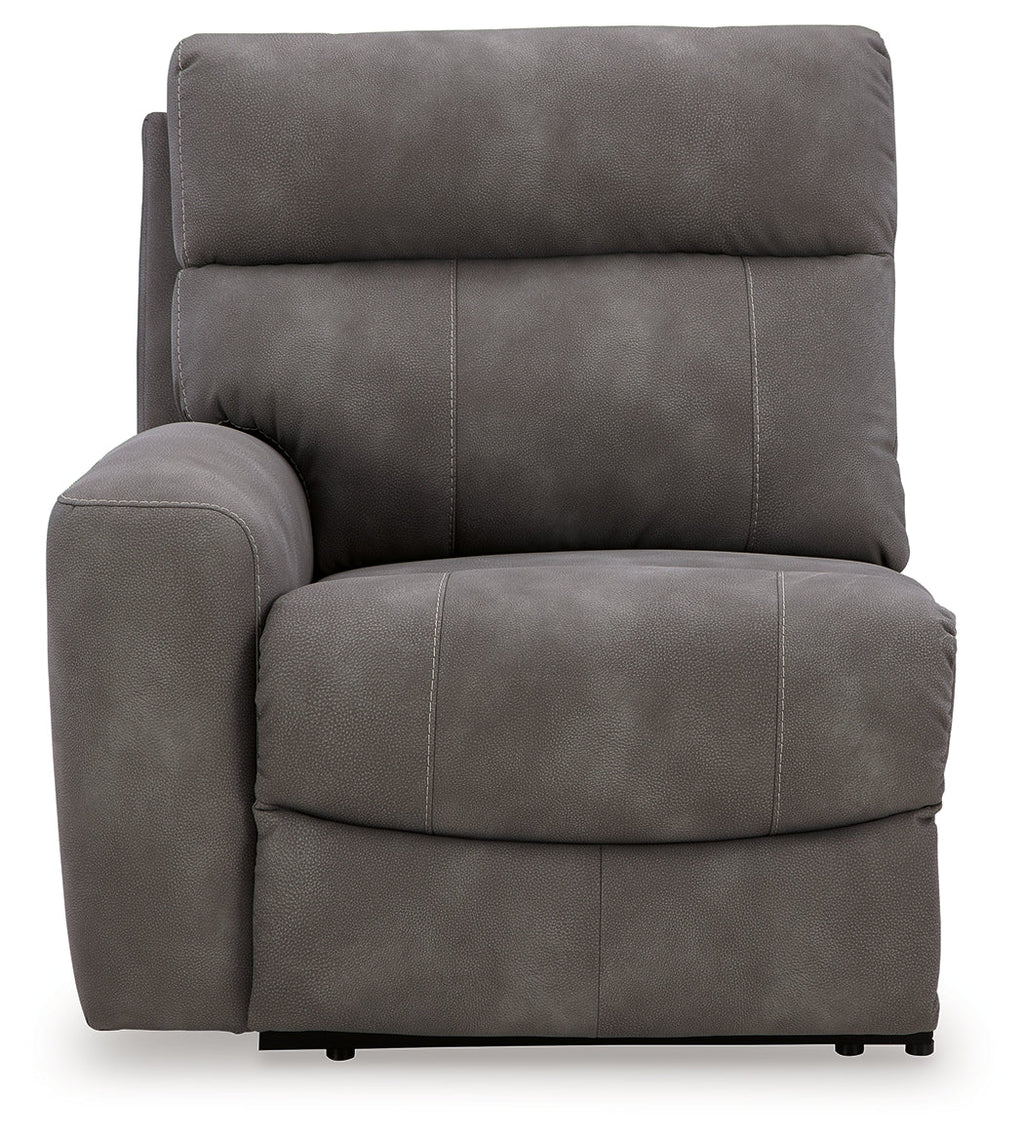 Next-Gen DuraPella 5 Pc Power Reclining Sectional, Slate