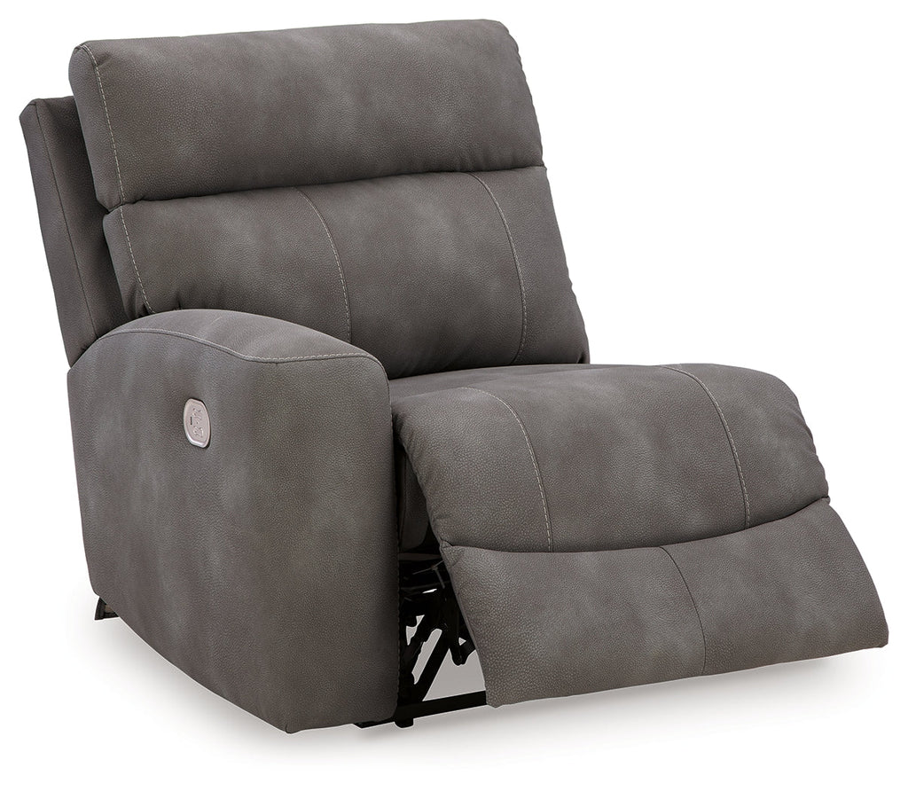 Next-Gen DuraPella 5 Pc Power Reclining Sectional, Slate