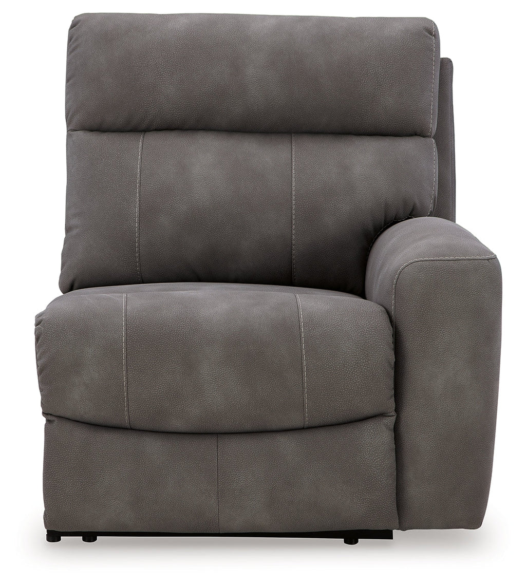Next-Gen DuraPella 5 Pc Power Reclining Sectional, Slate