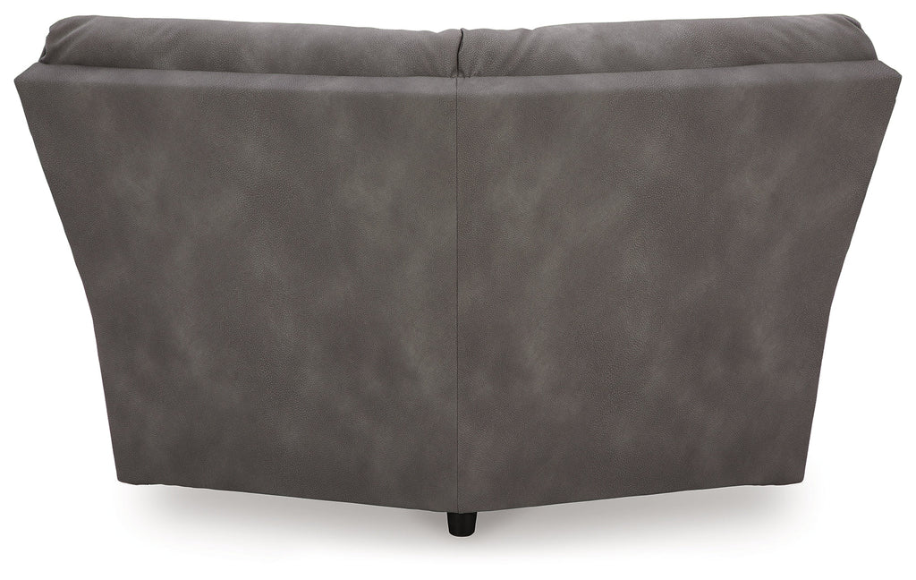 Next-Gen DuraPella 5 Pc Power Reclining Sectional, Slate