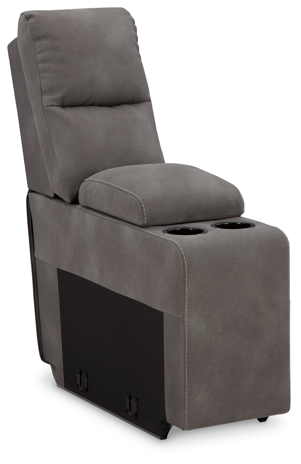 Next-Gen DuraPella Slate 5-Piece Power Reclining Sectional (console)