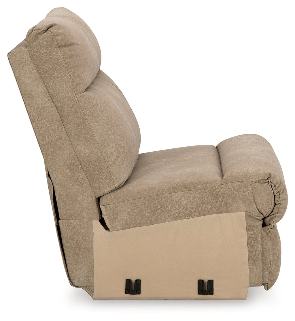 Next-Gen Durapella 3 Pc Sectional Sofa and 2 Pc Sectional Loveseat, Sand