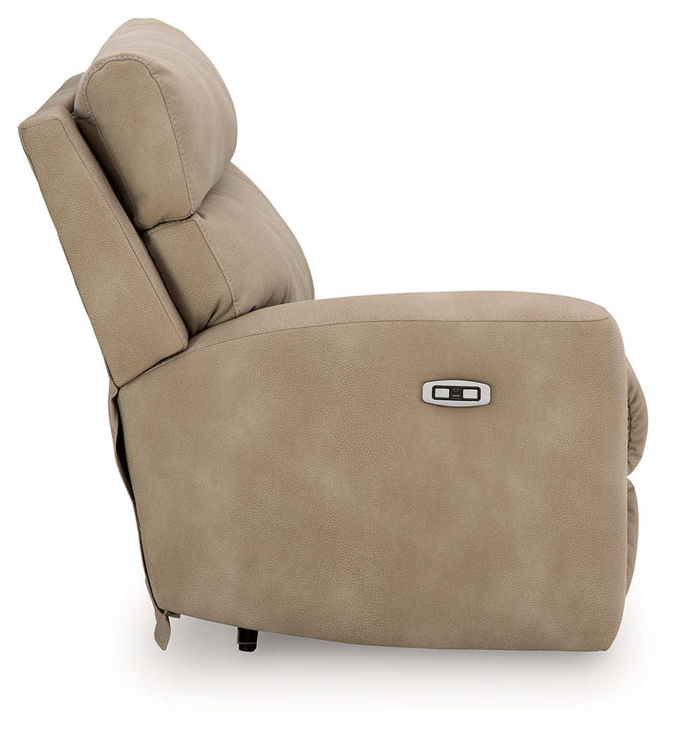 Next-Gen Durapella 3 Pc Sectional Sofa and 2 Pc Sectional Loveseat, Sand