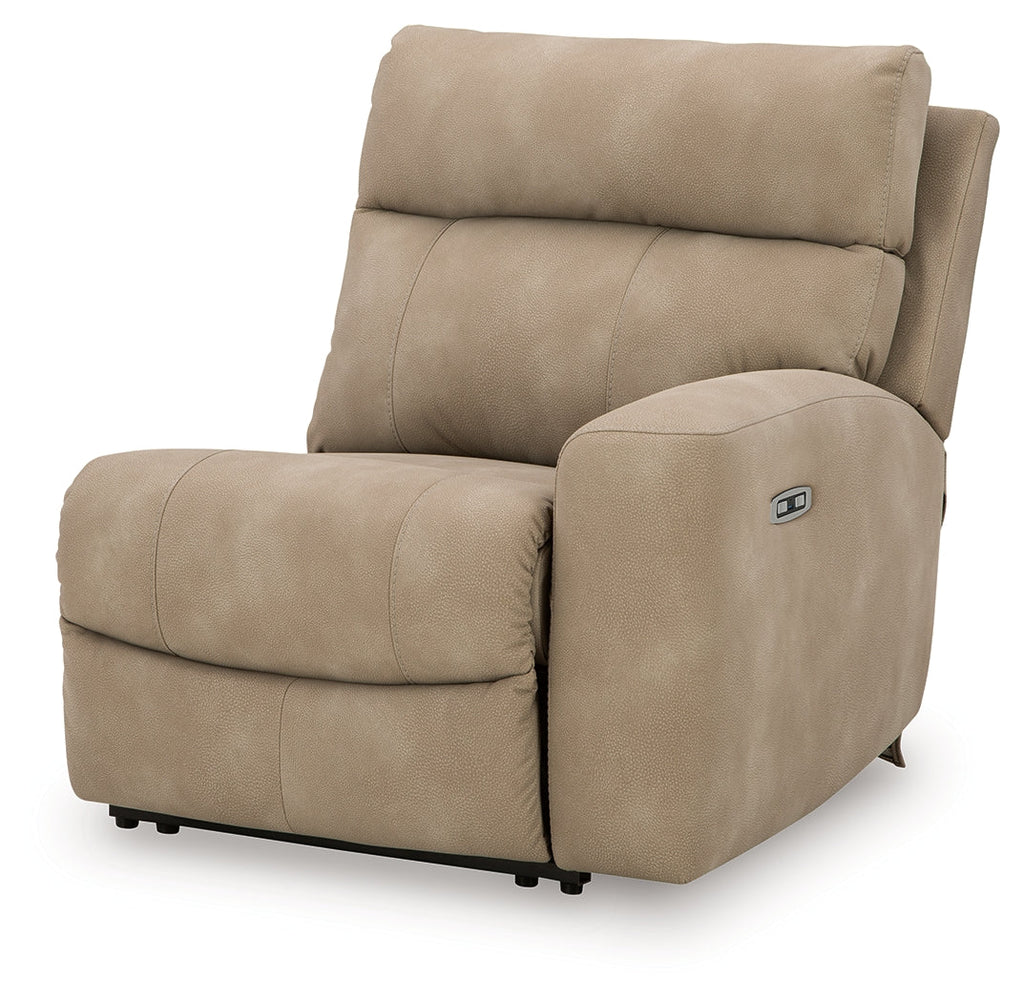 Next-Gen Durapella 3 Pc Sectional Sofa and 2 Pc Sectional Loveseat, Sand