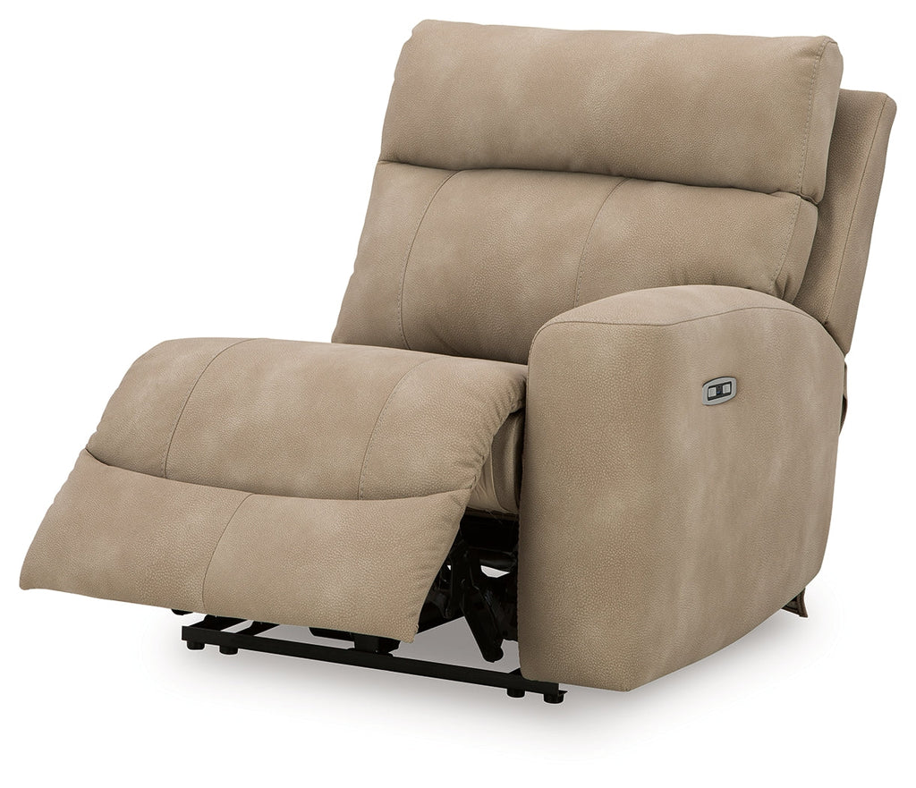 Next-Gen Durapella 3 Pc Sectional Sofa and 2 Pc Sectional Loveseat, Sand
