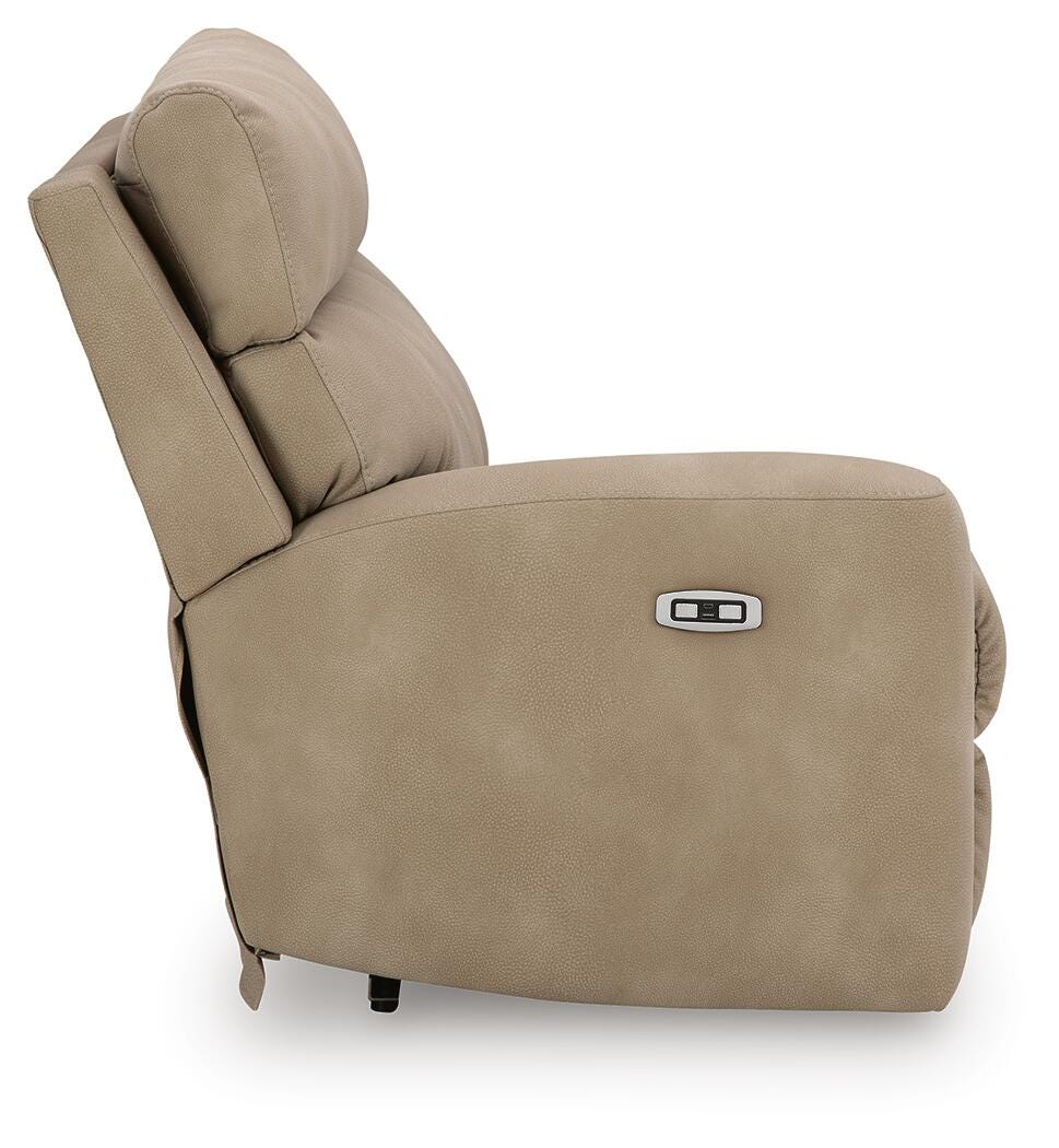 Next-Gen Durapella Sand 4-Piece Power Reclining Sectional