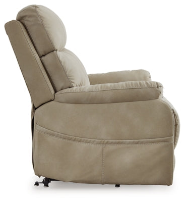 Next-Gen Durapella Sand Power Lift Recliner