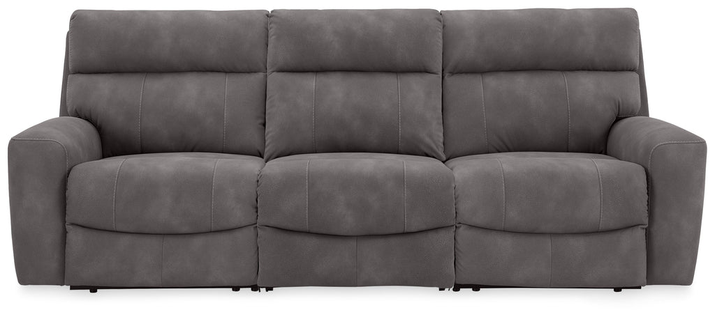 Next-Gen Durapella Slate 3-Piece Power Reclining Sectional
