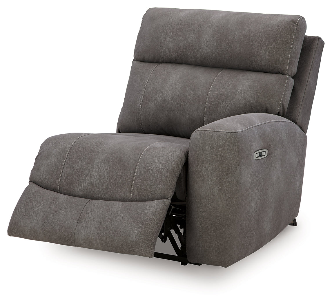 Next-Gen Durapella Slate 3-Piece Power Reclining Sectional