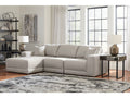 Next-Gen Gaucho Gray 3pc LAF Chaise Sectional