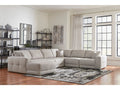 Next-Gen Gaucho Gray 6-Piece LAF Chaise Sectional