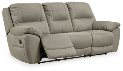 Next-Gen Gaucho Putty Power Reclining Sofa and Loveseat