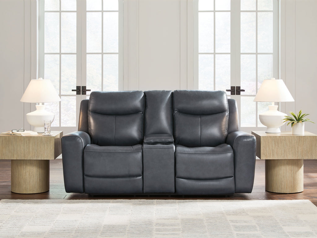Next Move Admiral PWR REC Loveseat/CON/ADJ HDRST