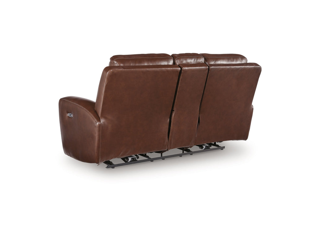 Momentum Moves Mahogany PWR REC Loveseat/CON/ADJ HDRST