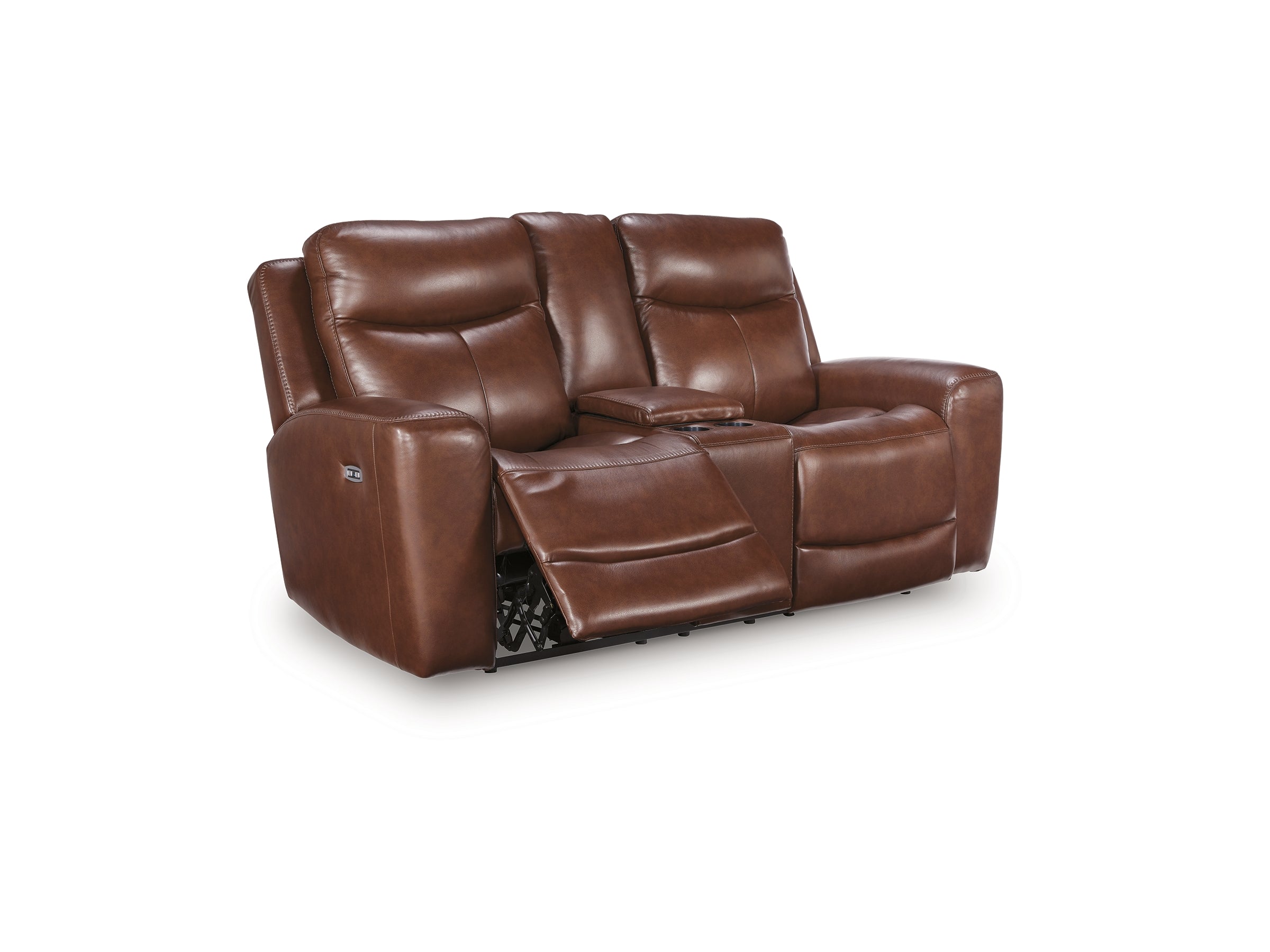 Next Move Mahogany PWR REC Loveseat/CON/ADJ HDRST