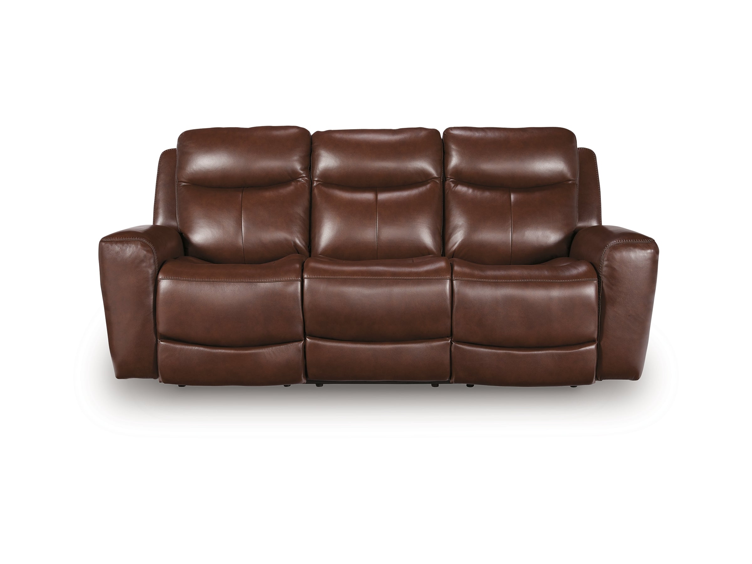Momentum Moves Mahogany PWR REC Sofa with ADJ Headrest