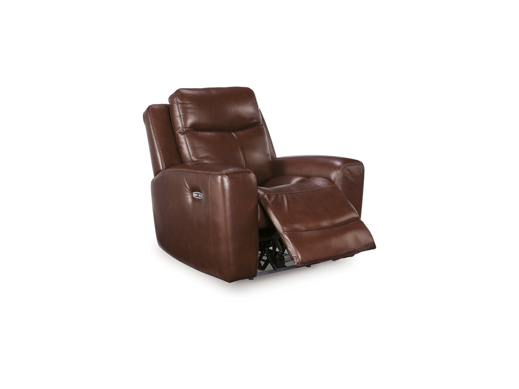 Momentum Moves Mahogany PWR Recliner/ADJ Headrest
