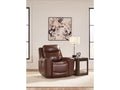Next Move Mahogany PWR Recliner/ADJ Headrest