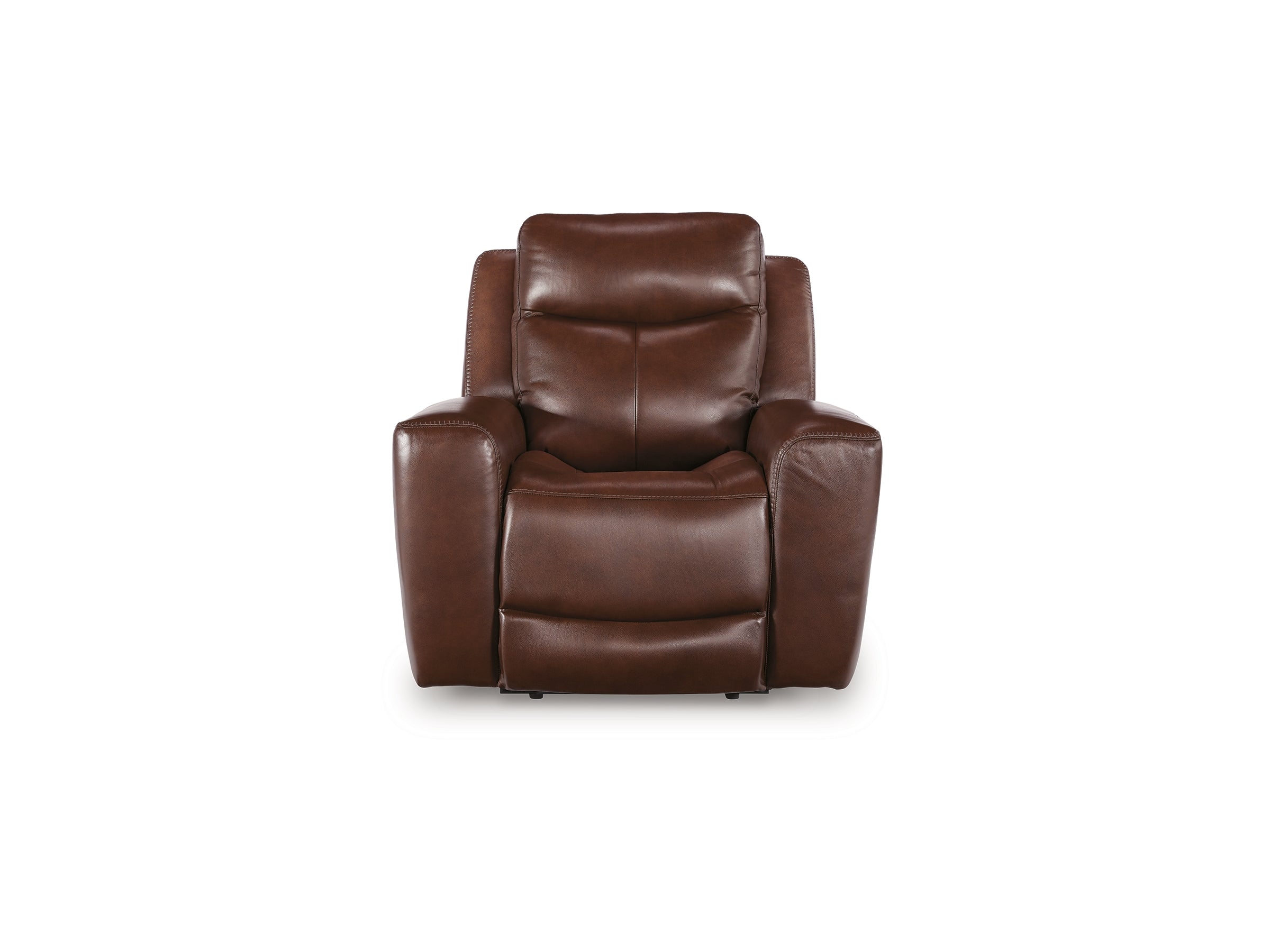Next Move Mahogany PWR Recliner/ADJ Headrest