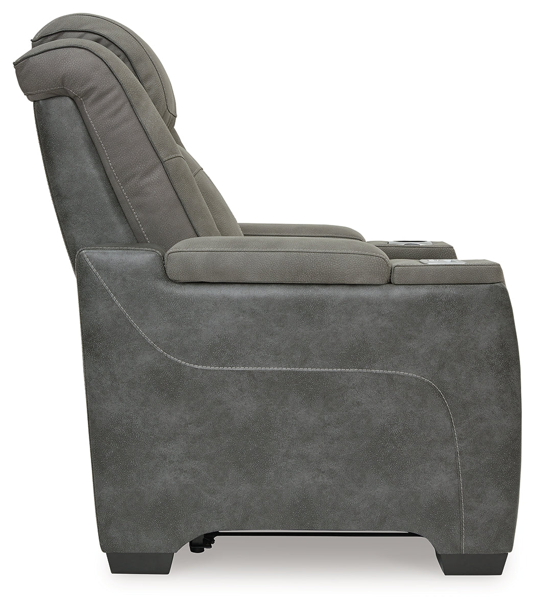 NextGen DuraPella Dual Tone Slate Power Recliner
