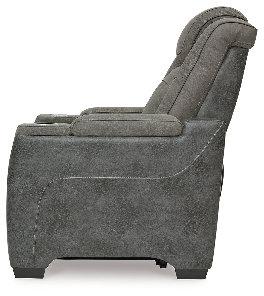 NextGen DuraPella Dual Tone Slate Power Recliner