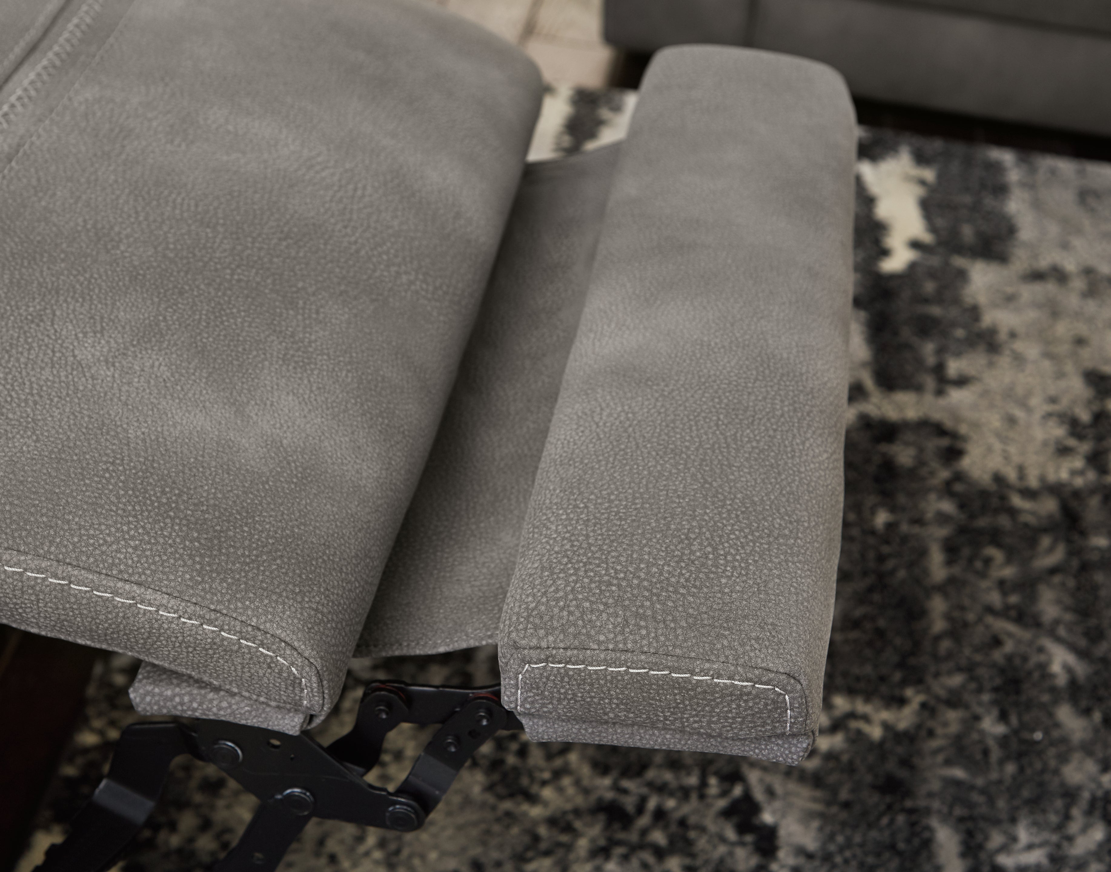 NextGen DuraPella Slate Power Reclining Sofa