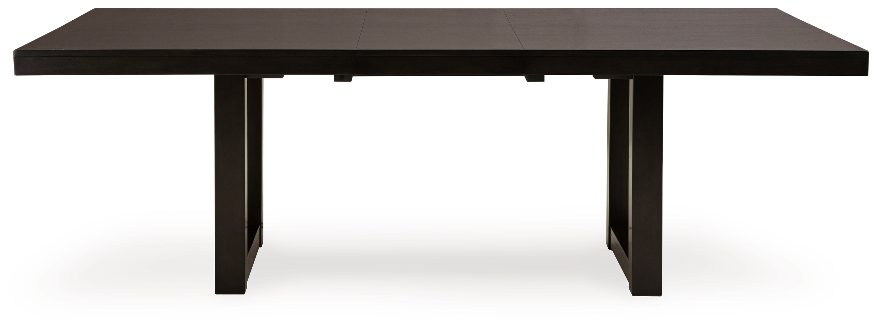 Neymorton Dark Grayish Brown Dining Table w/10 Chairs