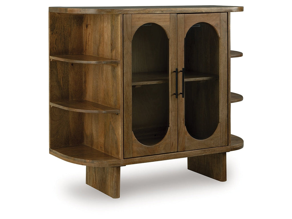 Niall Light Brown Accent Cabinet