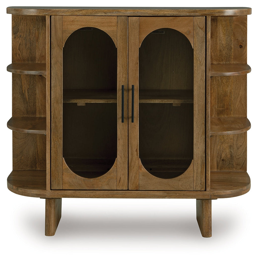 Niall Light Brown Accent Cabinet