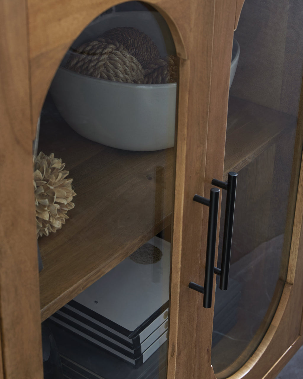 Niall Light Brown Accent Cabinet
