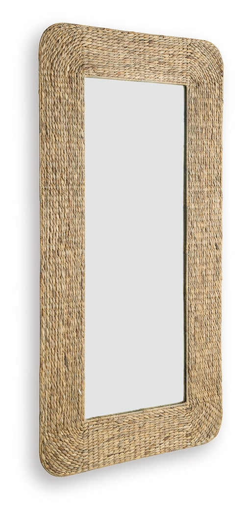 Norigan Natural Floor Mirror