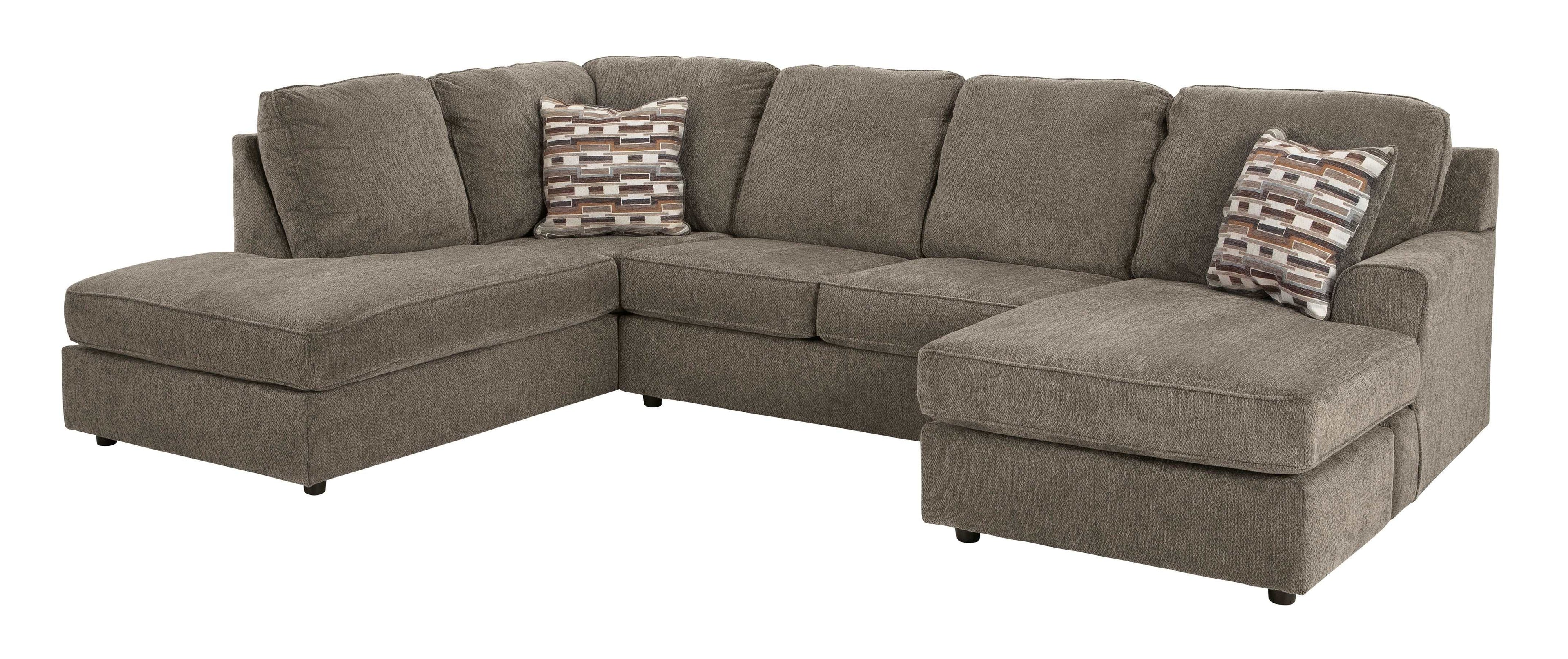 O'Phannon Putty 2pc LAF Corner Chaise Sectional Sofa