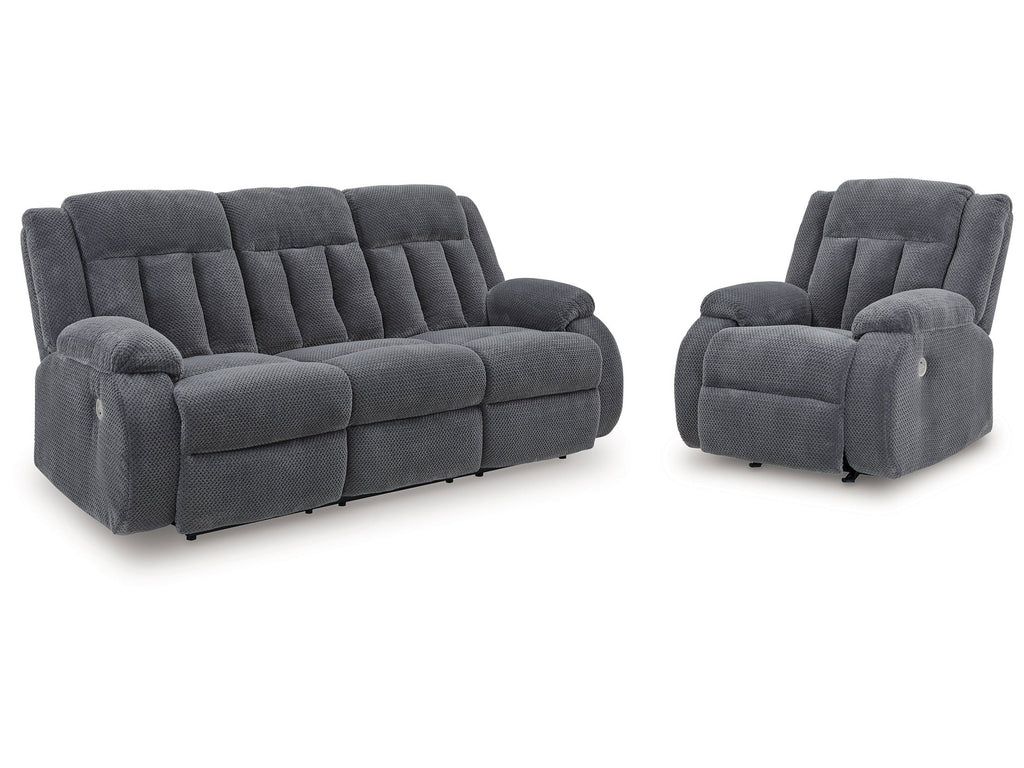 Observation Steel Power Reclining Sofa and Power Recliner