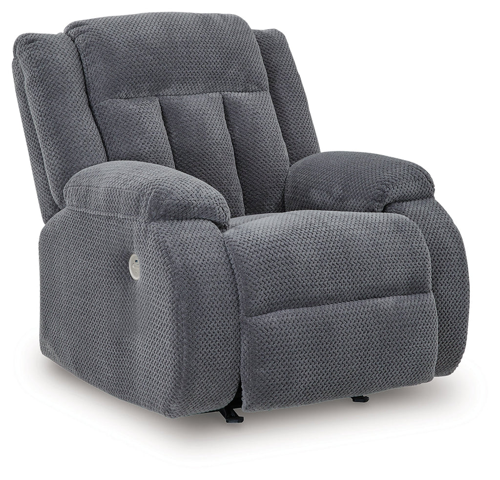 Observation Steel Power Reclining Sofa and Power Recliner
