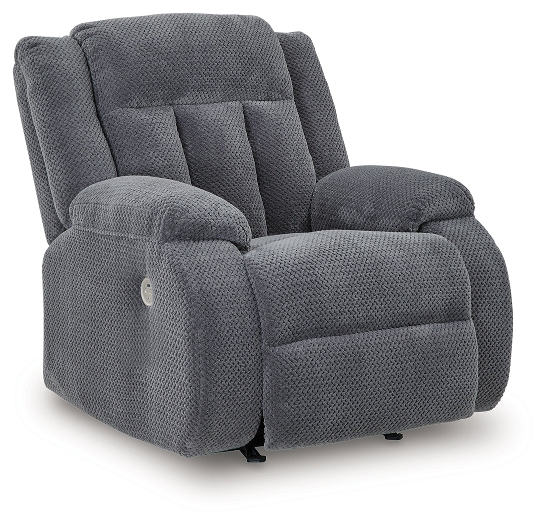 Observation Steel Power Reclining Sofa and Power Recliner