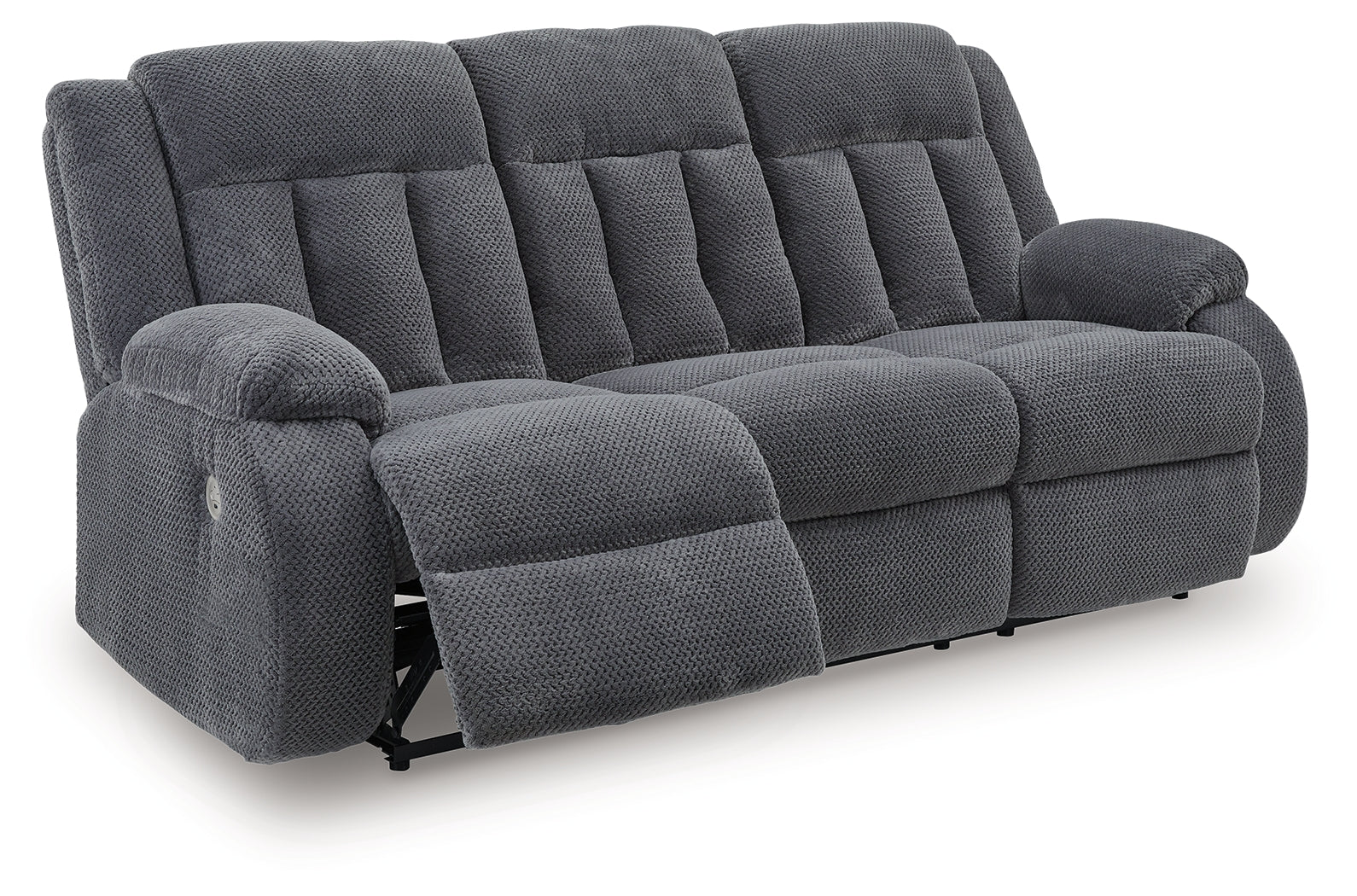 Observation Steel Power Reclining Sofa w/Drop Down Table