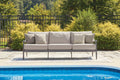 Ocean Beach Gray Sofa with Cushion