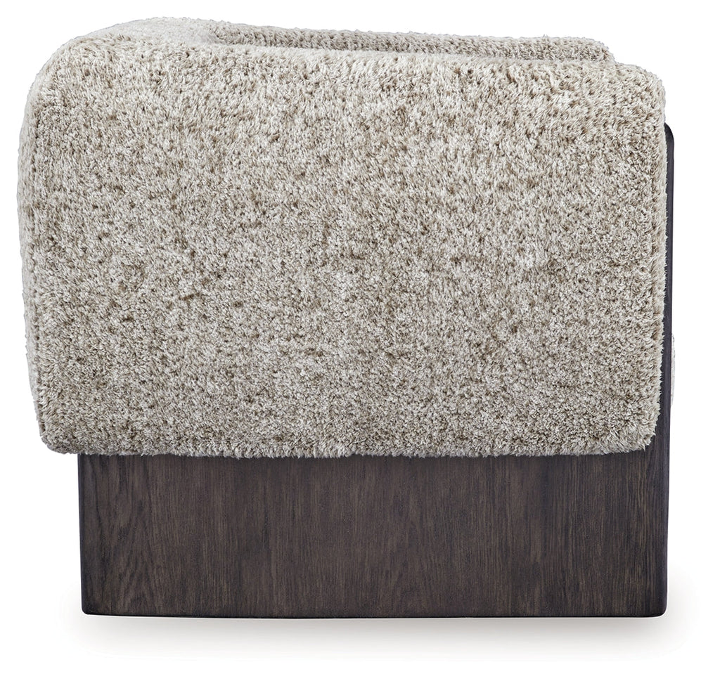 Olethea Oatmeal Accent Chair