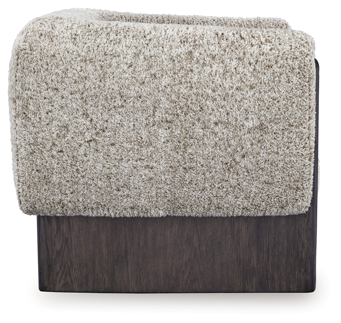Olethea Oatmeal Accent Chair
