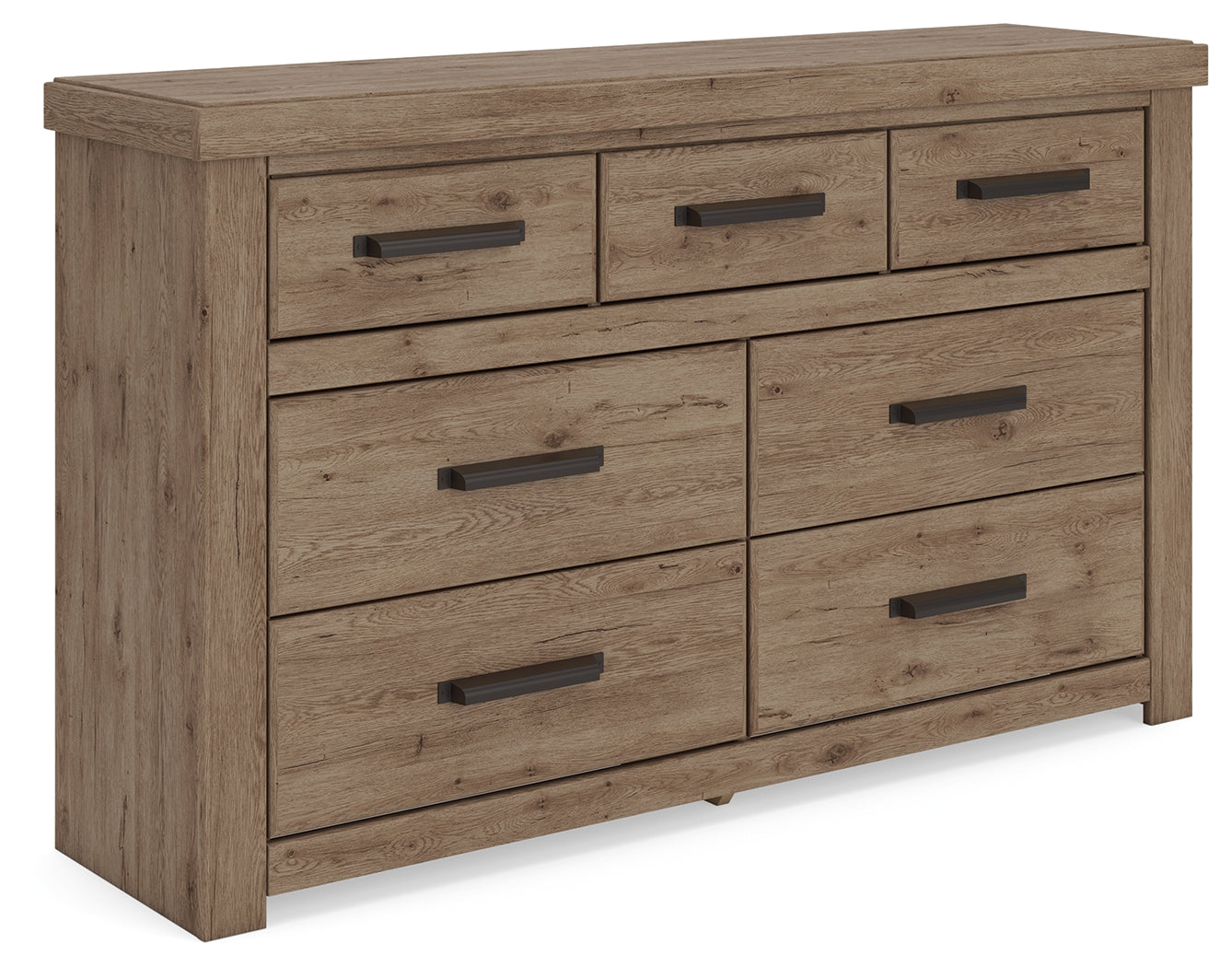 Oliandon Light Brown Dresser