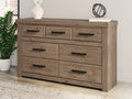 Oliandon Light Brown Dresser