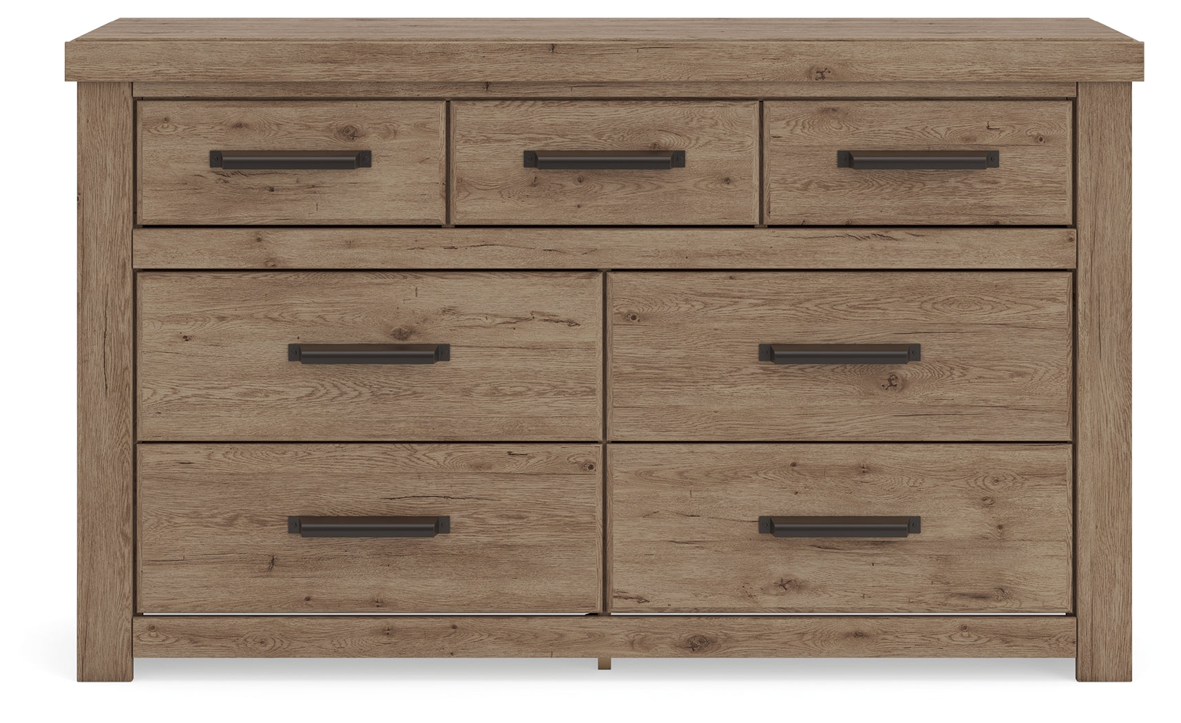 Oliandon Light Brown Dresser