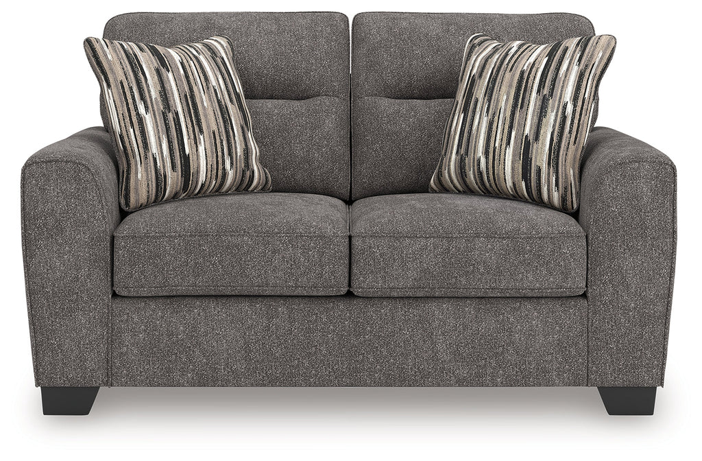 Olten Graphite Loveseat