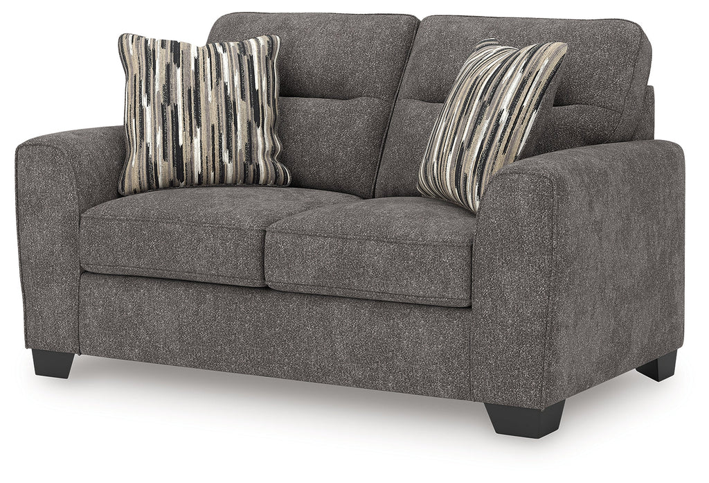 Olten Graphite Loveseat