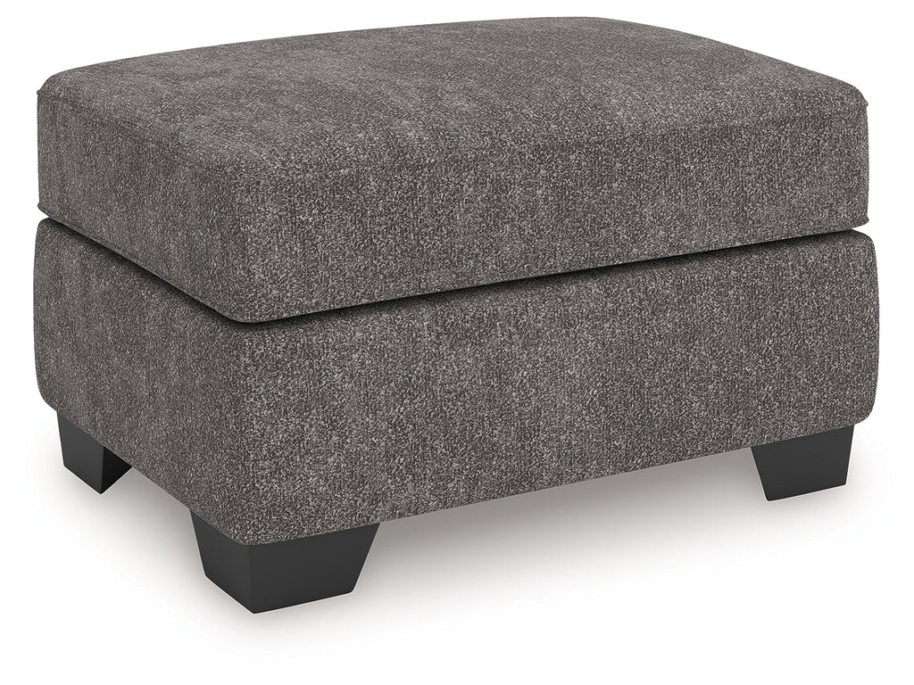 Olten Graphite Ottoman