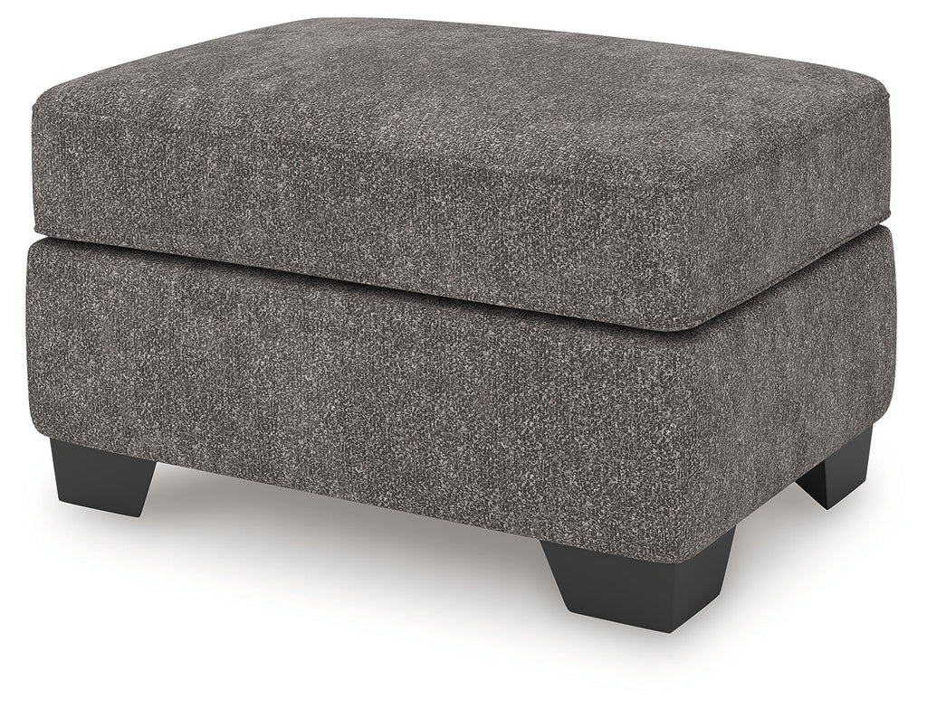 Olten Graphite Ottoman